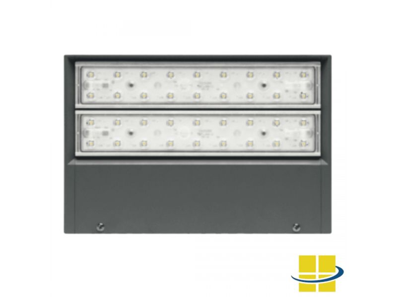 APTO 80w LED Full Cutoff Wall Pack - L70 @ 200,000 Hrs, 120-277v